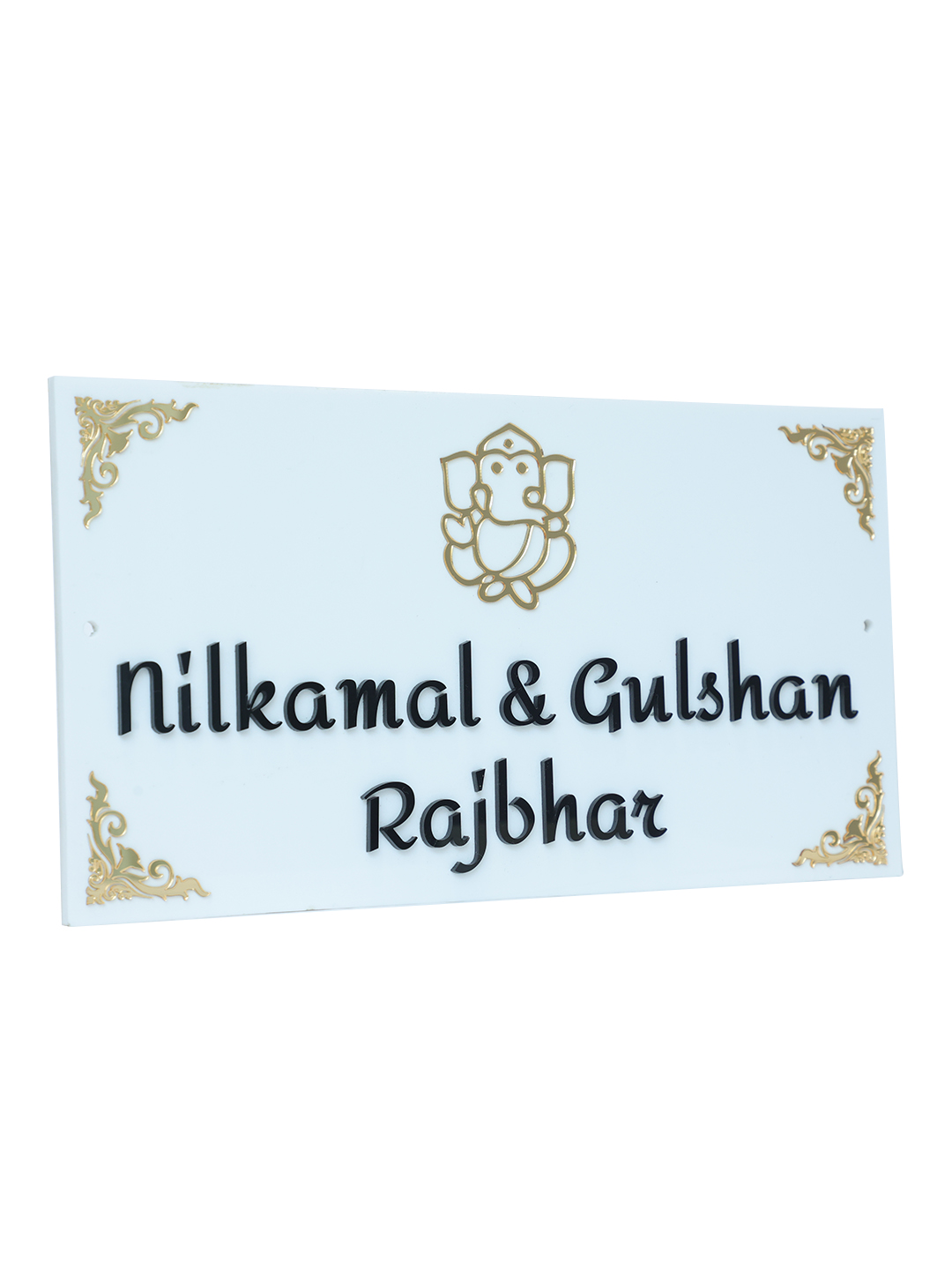 Ganesha Acrylic Name Plate - Image 2