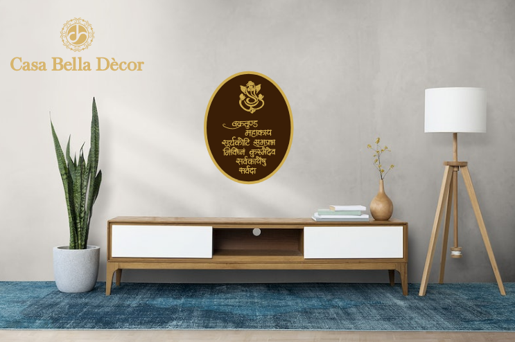 Ganesh Mantra Wall Art