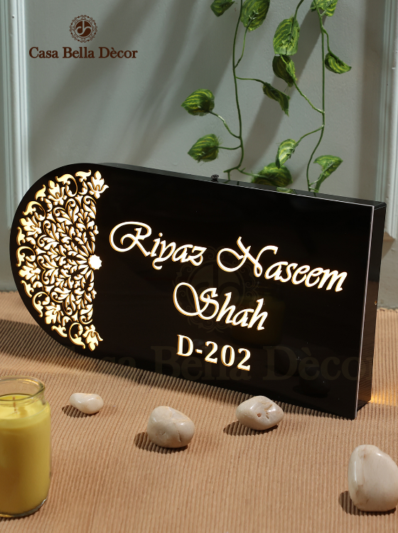 Designer Led Nameplate