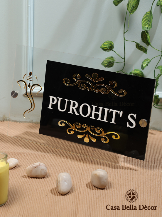 Ganesha Nameplate